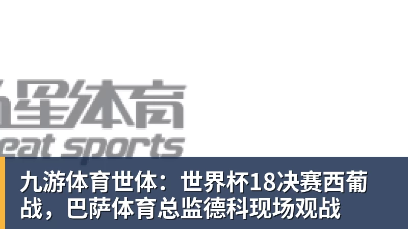 九游体育世体:世界杯18决赛西葡战,巴萨体育总监德科现场观战
